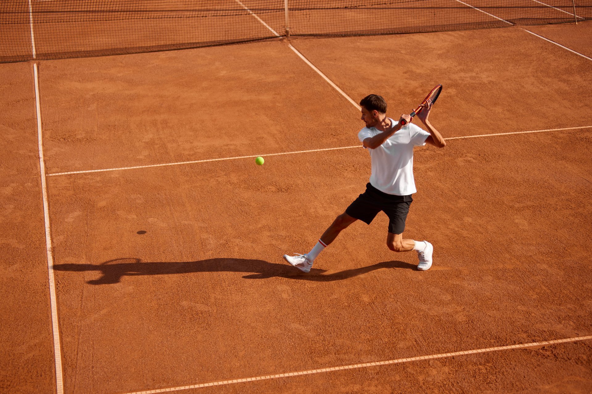 Atleta en movimiento de alto rendimiento